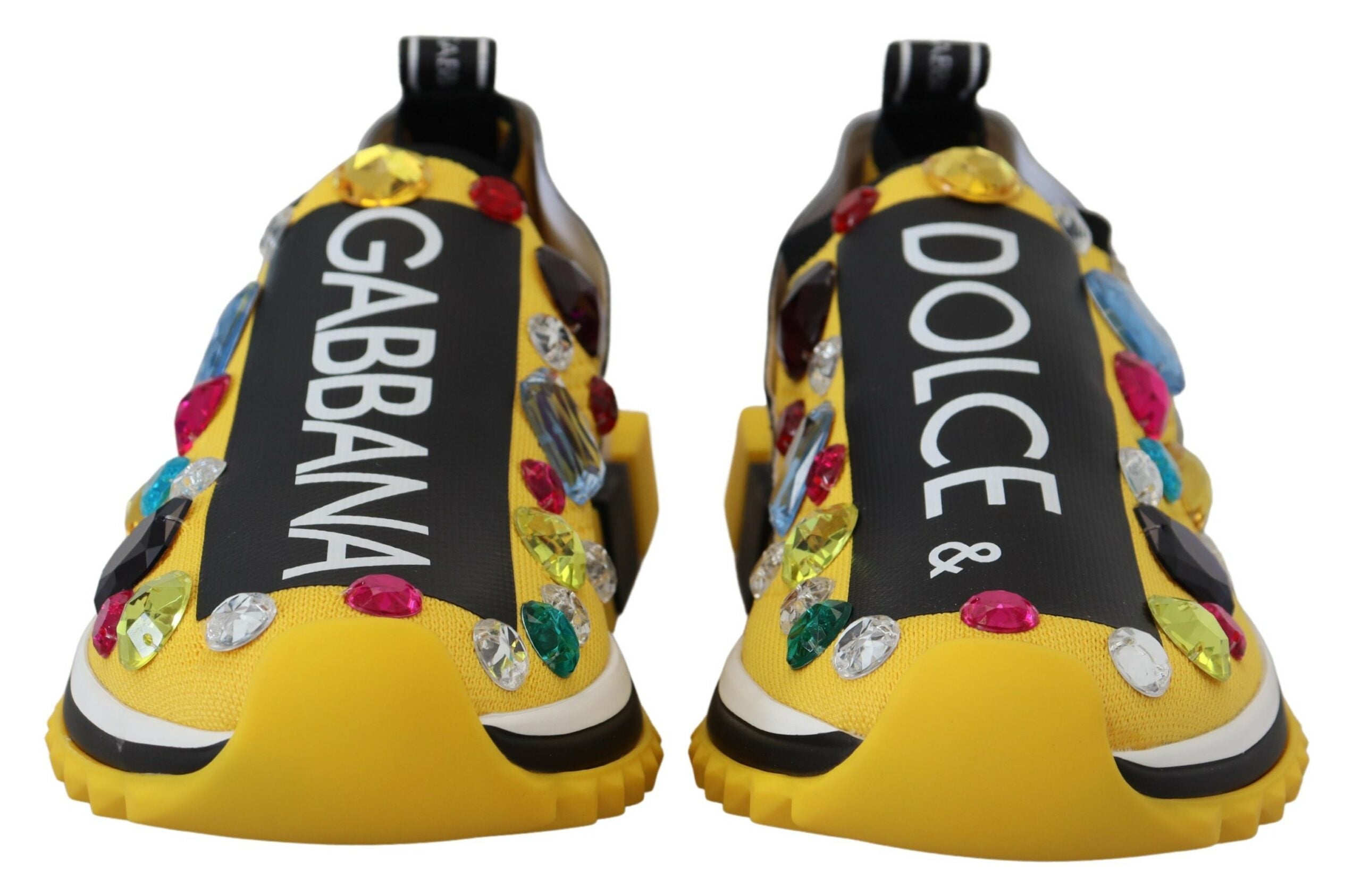 DOLCE & GABBANA
Exquisite Yellow Techno Fabric Sneakers