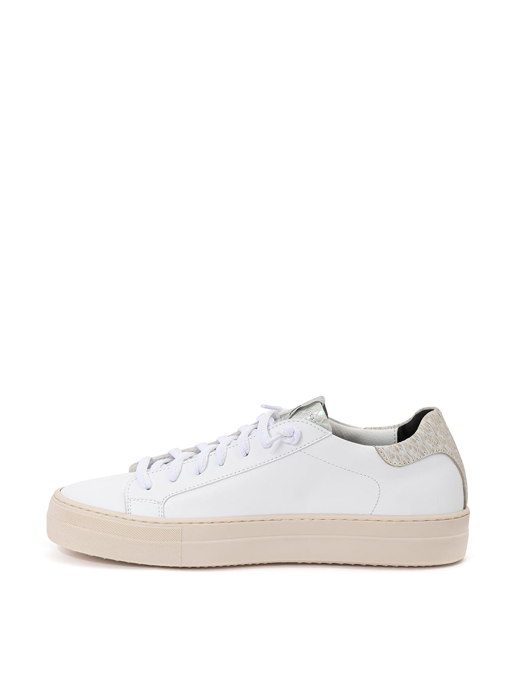 P448
Elegant White Leather Sneakers