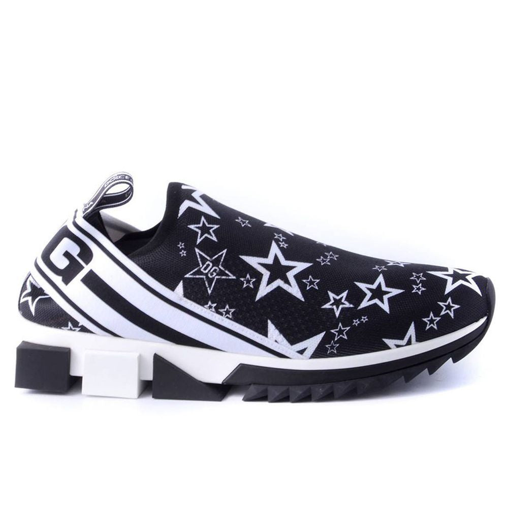 DOLCE & GABBANA
Stellar Stretch Sneakers in Monochrome