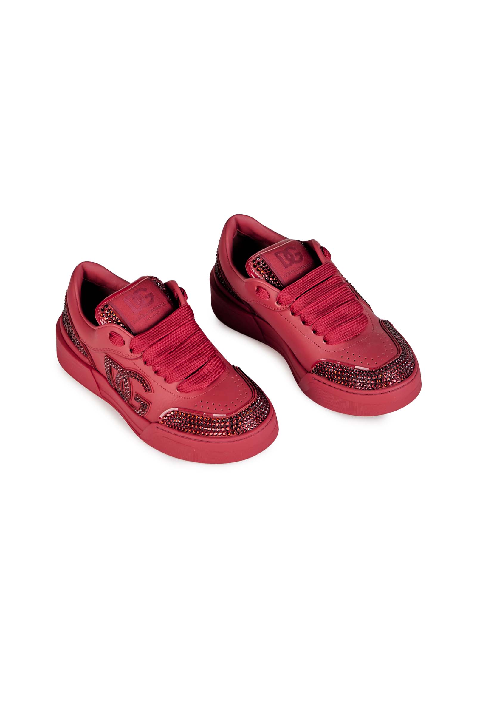 Dolce&Gabbana Calfskin New Roma low-top sneakers