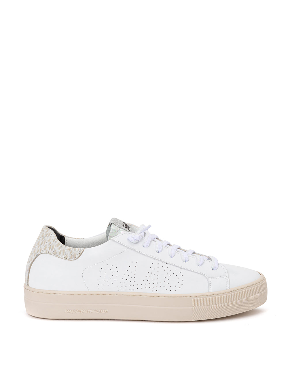 P448
Elegant White Leather Sneakers