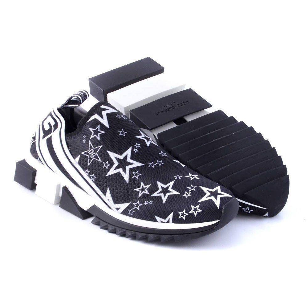 DOLCE & GABBANA
Stellar Stretch Sneakers in Monochrome