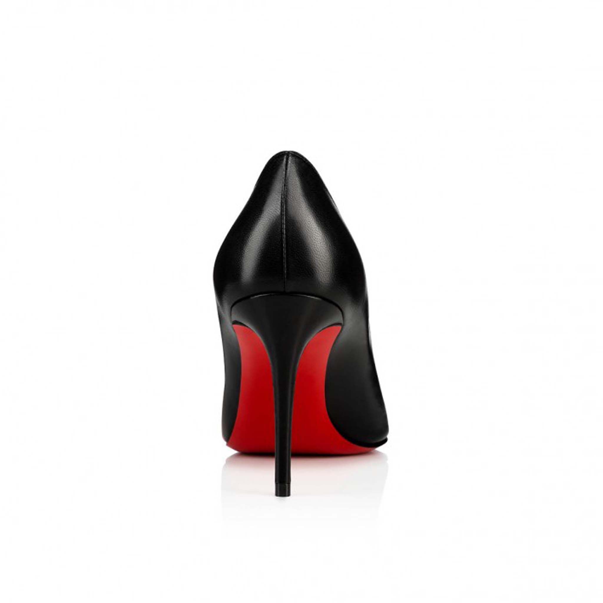 CHRISTIAN LOUBOUTIN
Elegant Black Leather Pumps with Iconic Sole