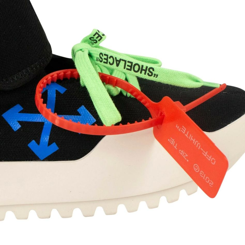 OFF-WHITE
Striking Moto Wrap Sneakers with Iconic Logo Print